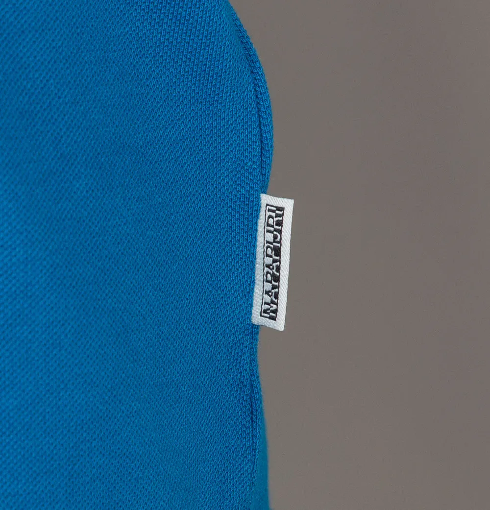 Napapijri Ealis Polo Shirt Mykonos Blue