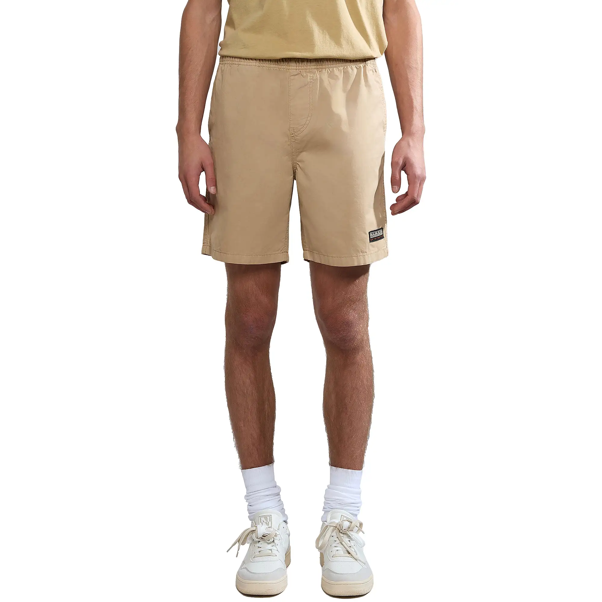 Napapijri N-Boyd Everyday Shorts - Beige Cornstalk