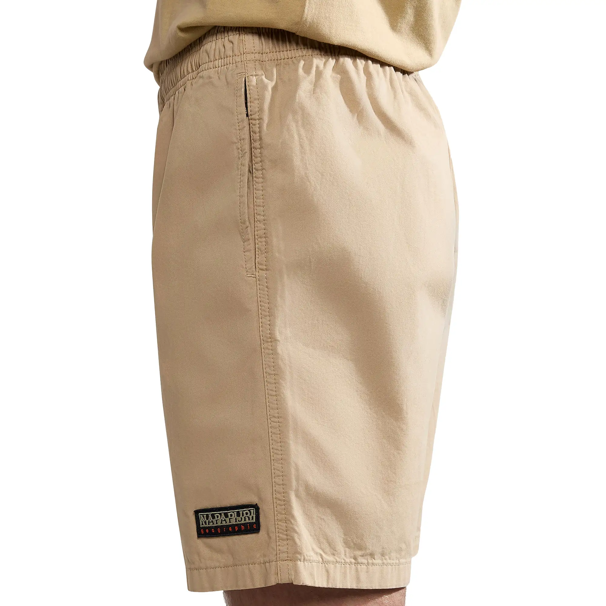 Napapijri N-Boyd Everyday Shorts - Beige Cornstalk