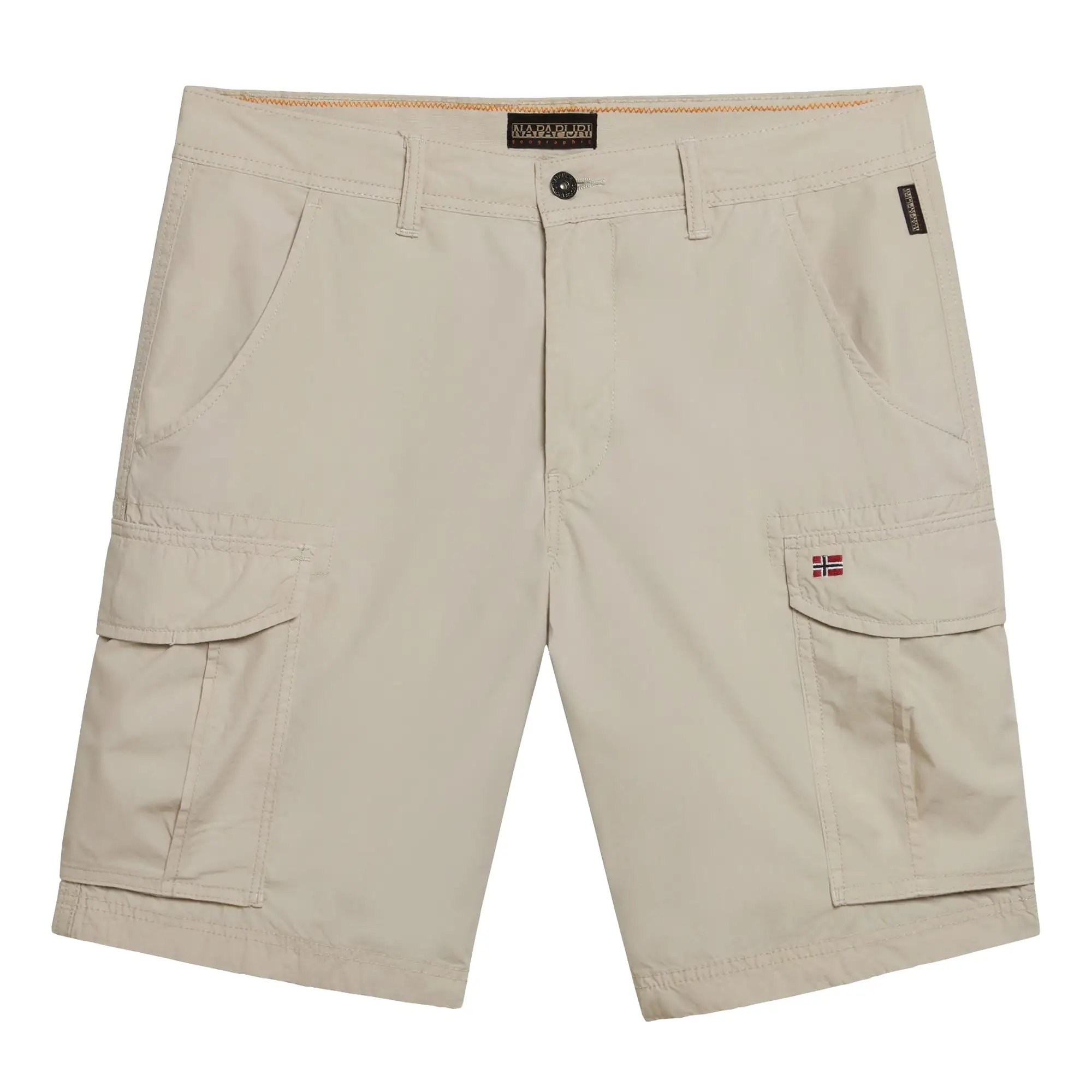 Napapijri Noto Cargo Shorts 2.0 - Beige Silver