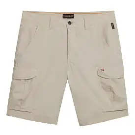 Napapijri Noto Cargo Shorts 2.0 - Beige Silver