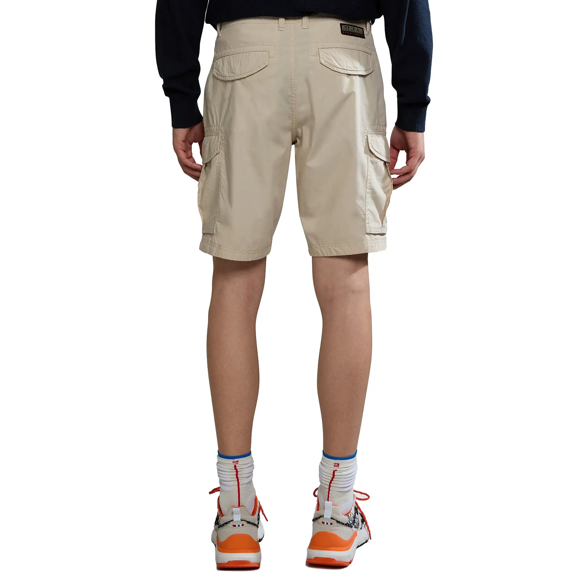 Napapijri Noto Cargo Shorts 2.0 - Beige Silver