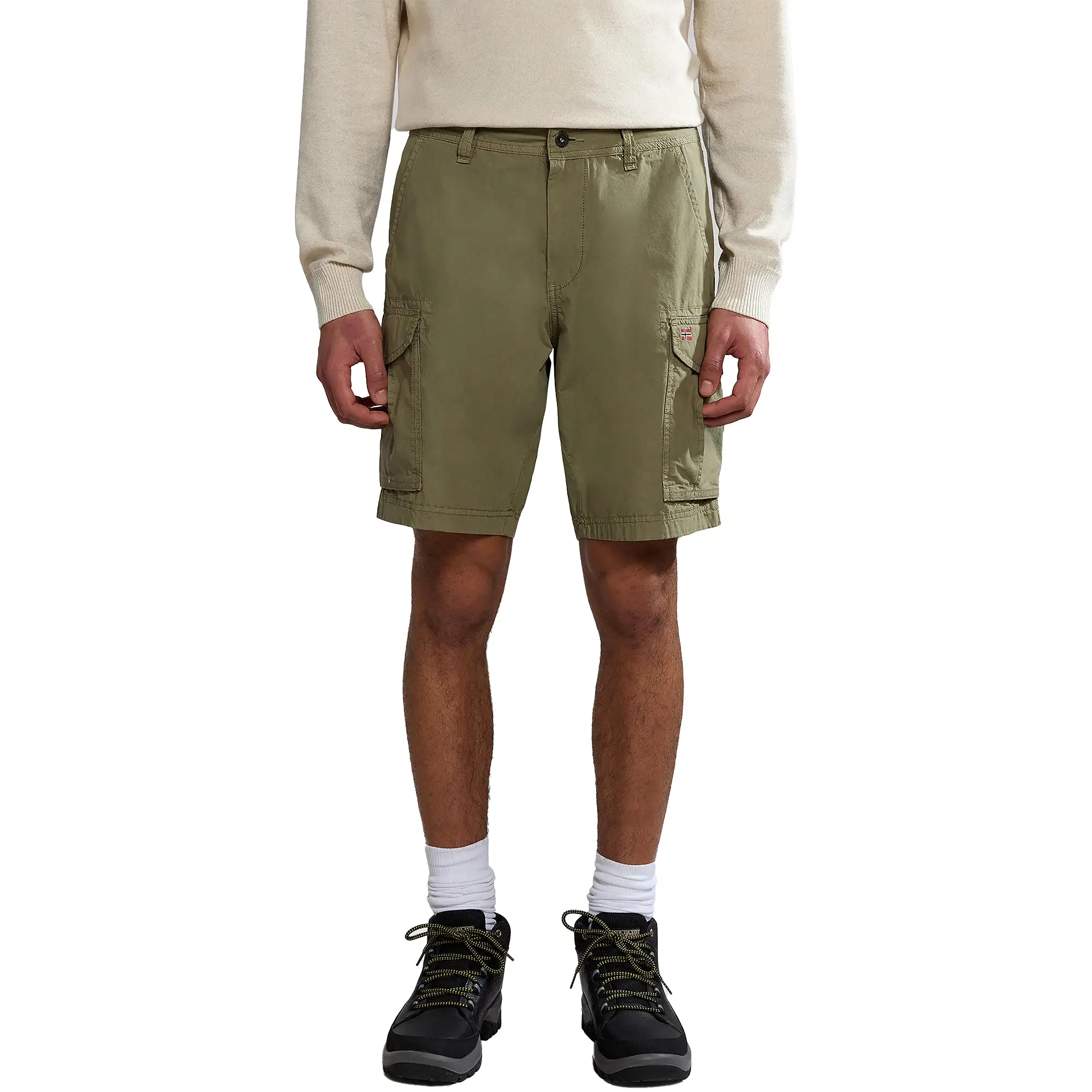 Napapijri Noto Cargo Shorts 2.0 - Green Lichen