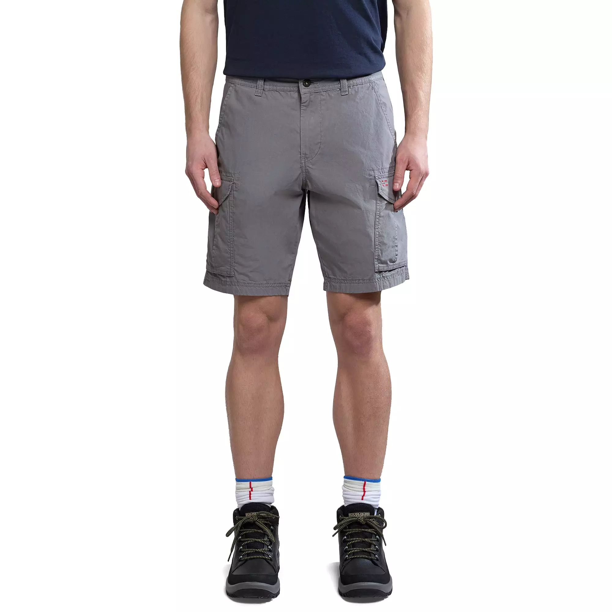 Napapijri Noto Cargo Shorts 2.0 - Grey Granite