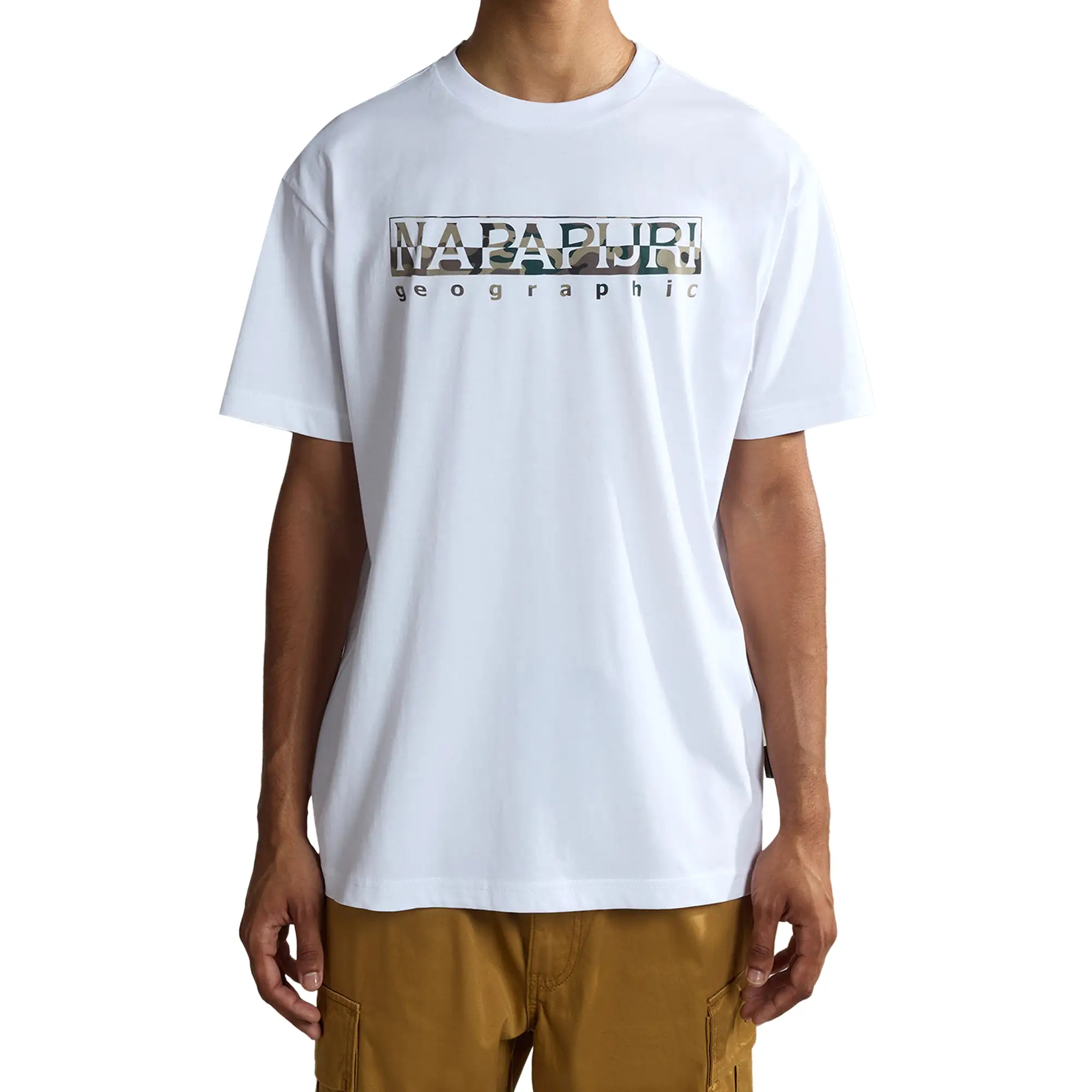 Napapijri S-Telemark T-Shirt - Bright White