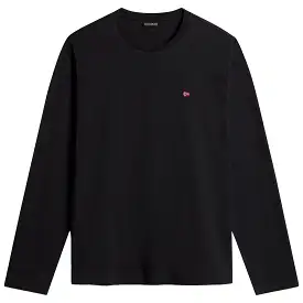 Napapijri Salis Long Sleeve T-Shirt - Black