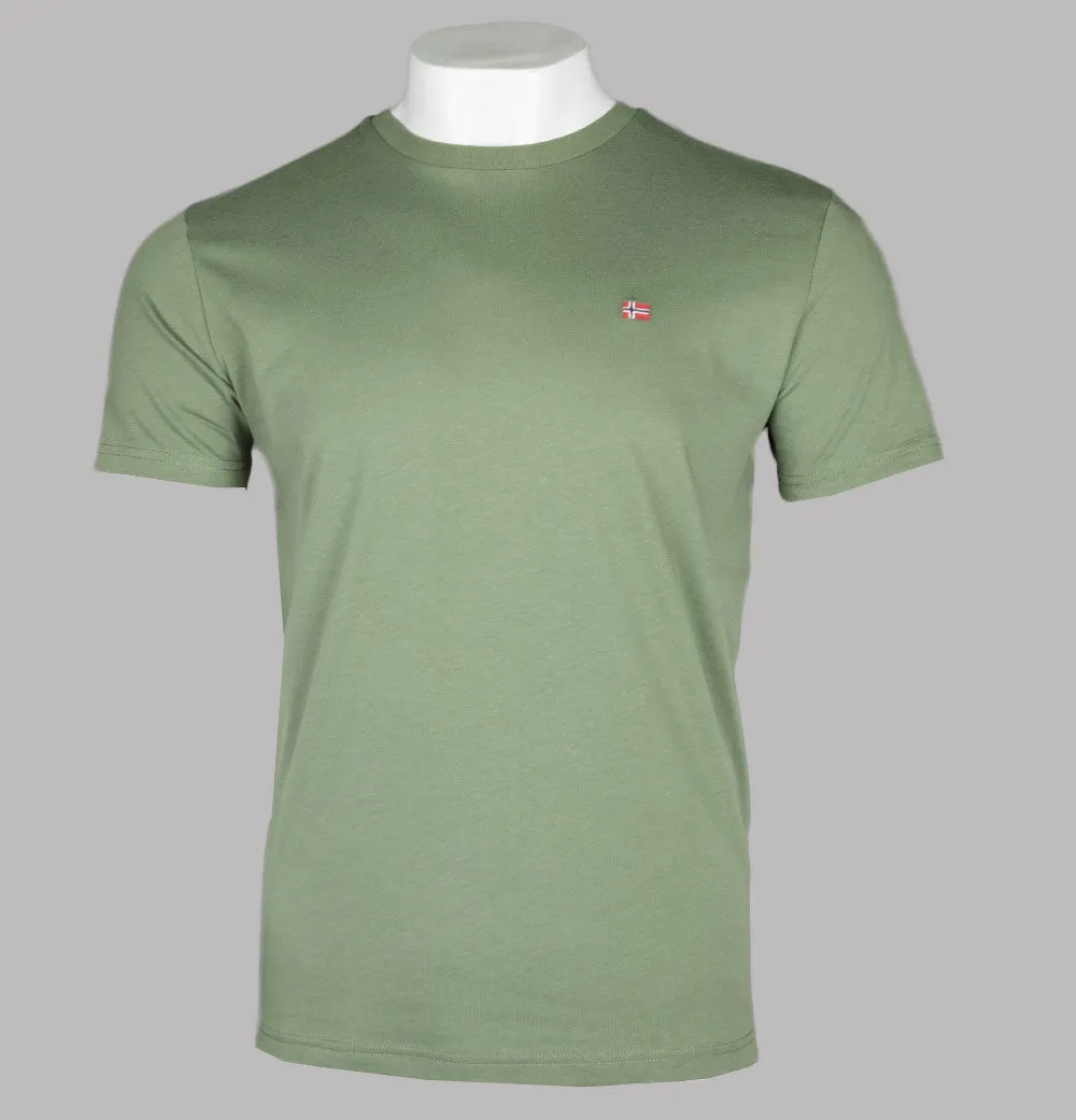 Napapijri Salis T-Shirt Green Lichen