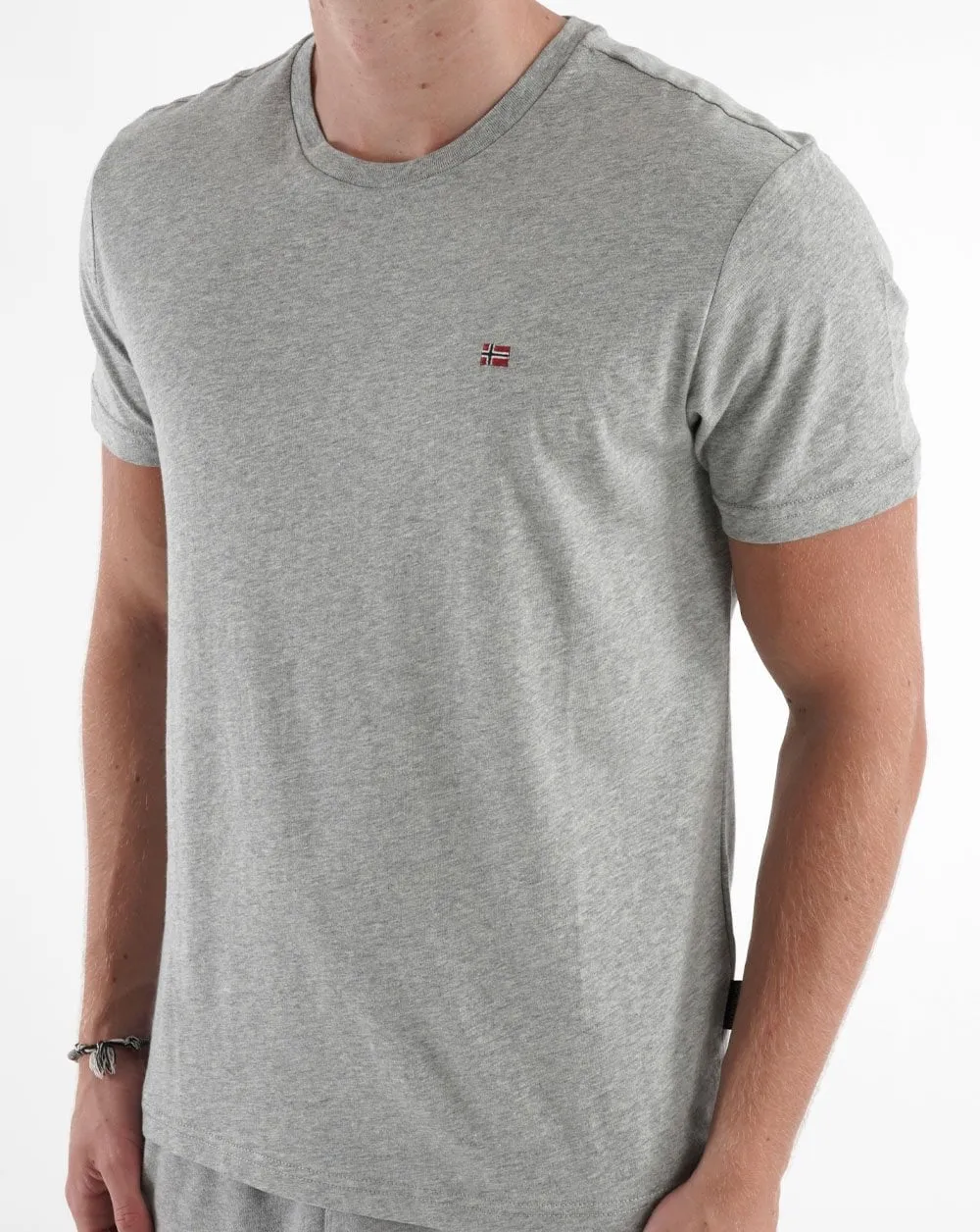 Napapijri Salis T-shirt Grey Marl