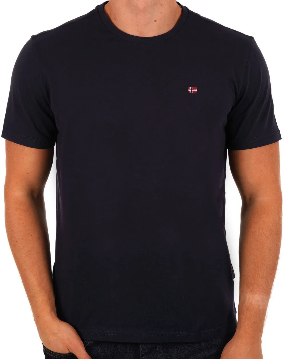 Napapijri Salis T Shirt Navy Blue 