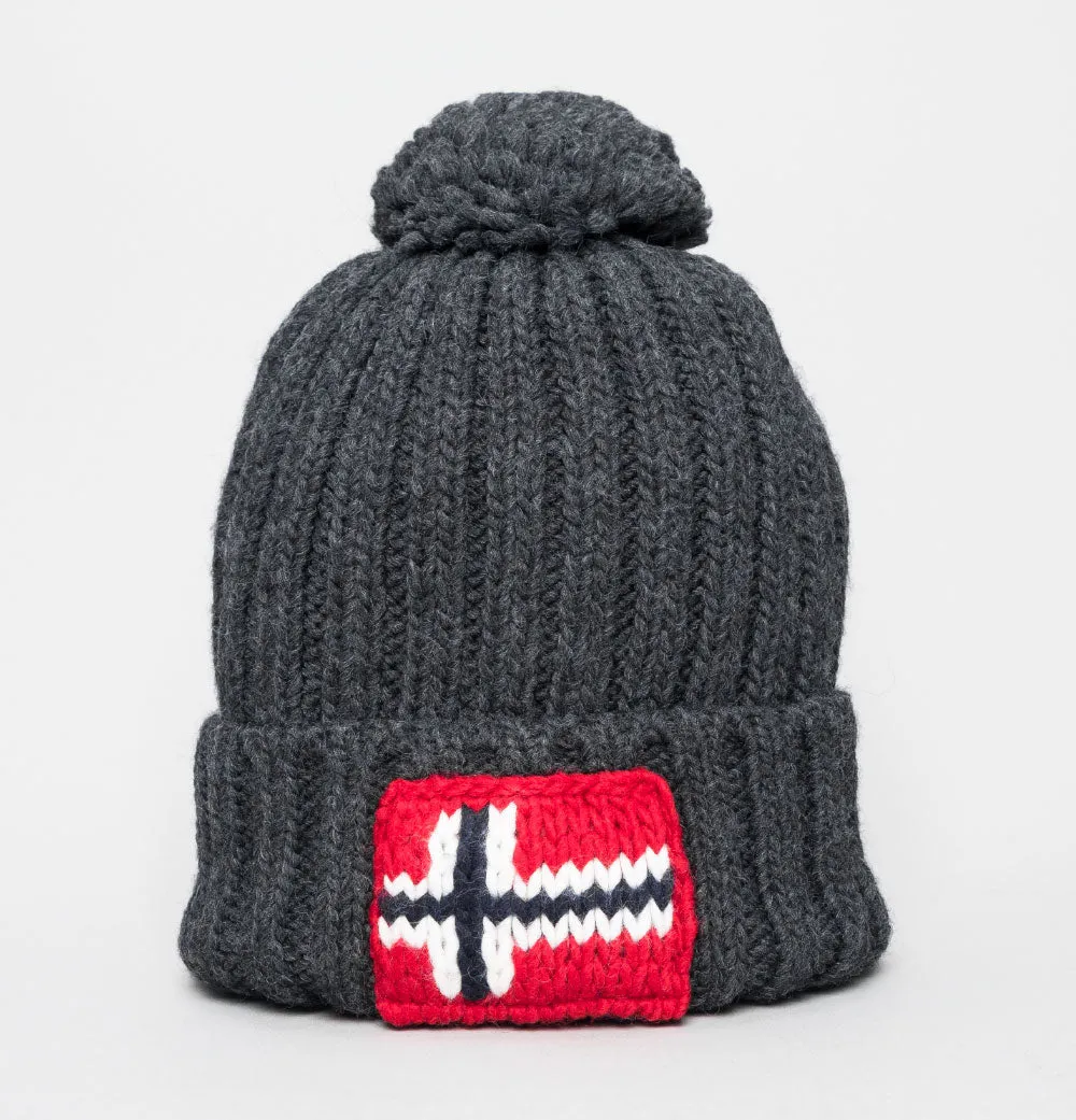 Napapijri Semiury 5 Beanie Dark Grey