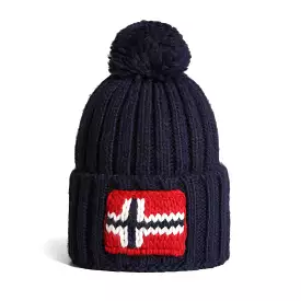 Napapijri Semiury 5 Flag Beanie - Blue Marine