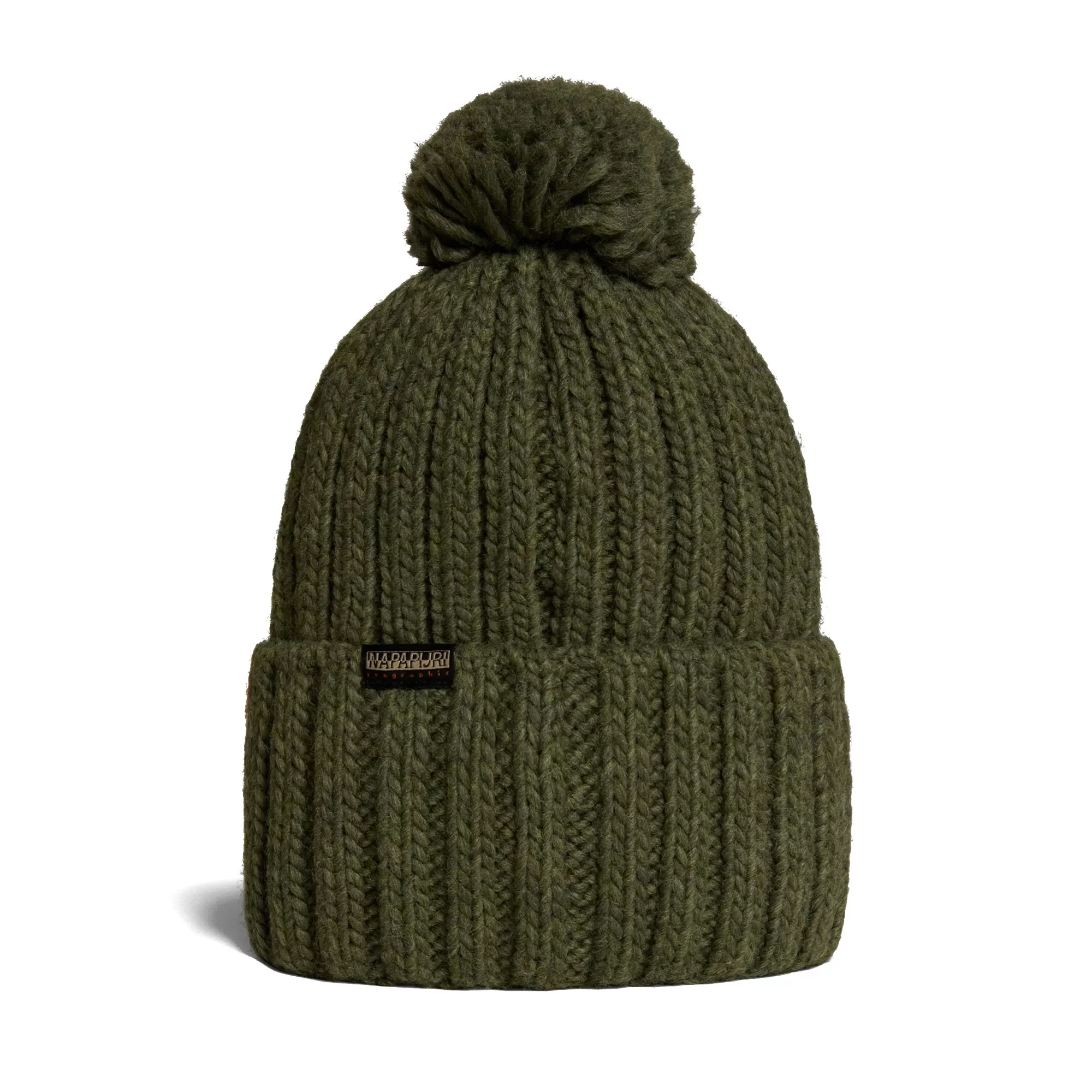 Napapijri Semiury 5 Flag Beanie - Green Depths