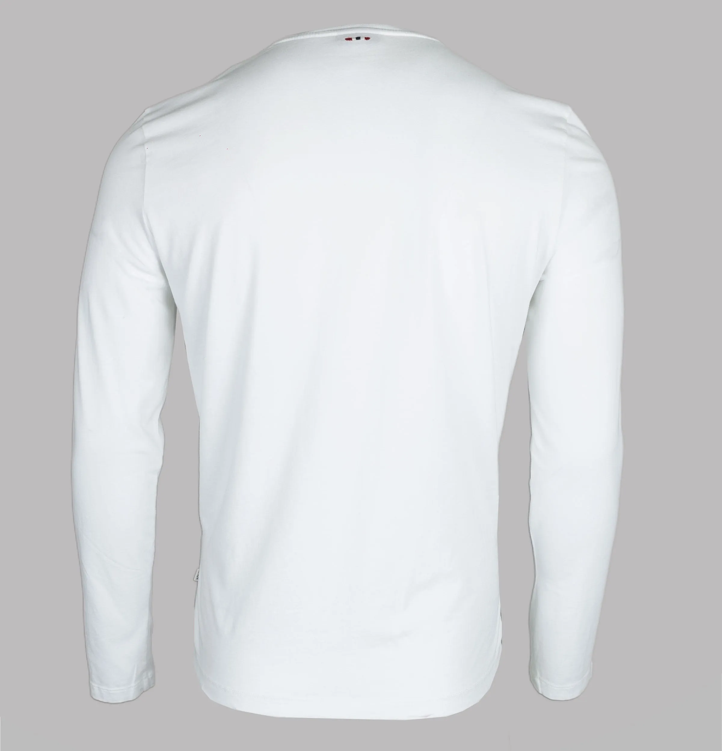 Napapijri Solin Long Sleeve T-Shirt Bright White