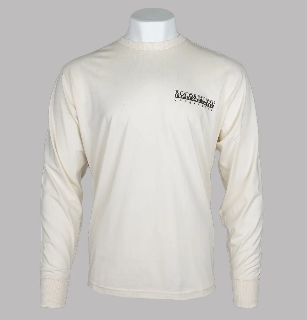 Napapijri Telemark LS T-Shirt Whisper White