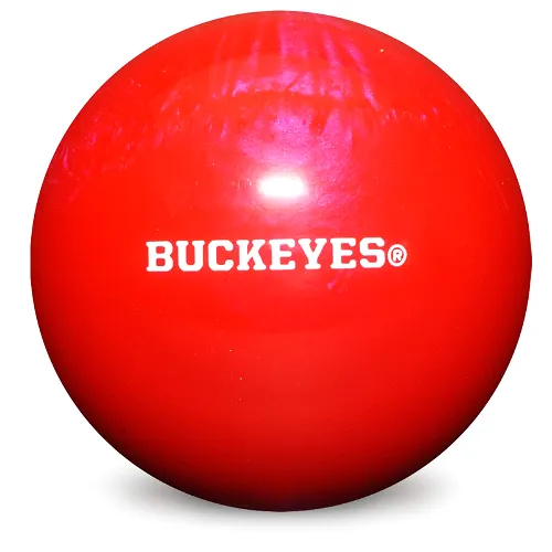 NCAA Engraved Plastic Ohio State Buckeyes Undrilled Bowling Ball