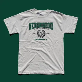 Neighborhood Kicks College Tee Cream