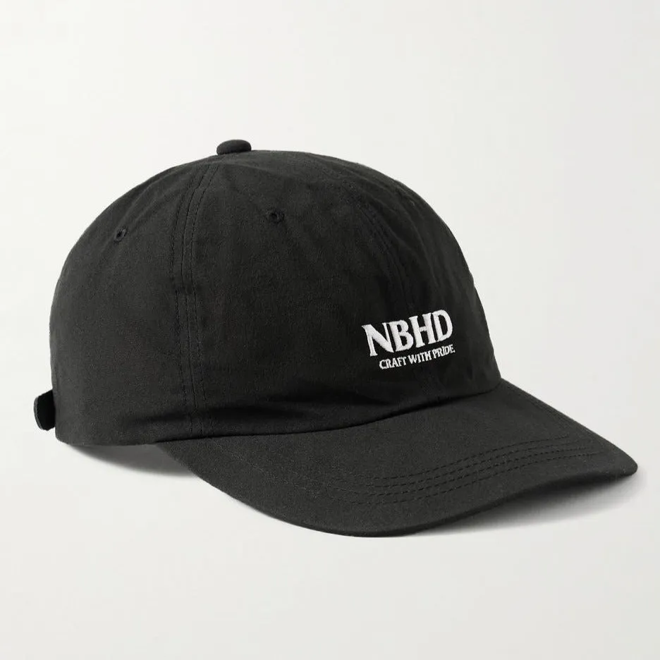 Neighborhood MIL Dad Cap Black