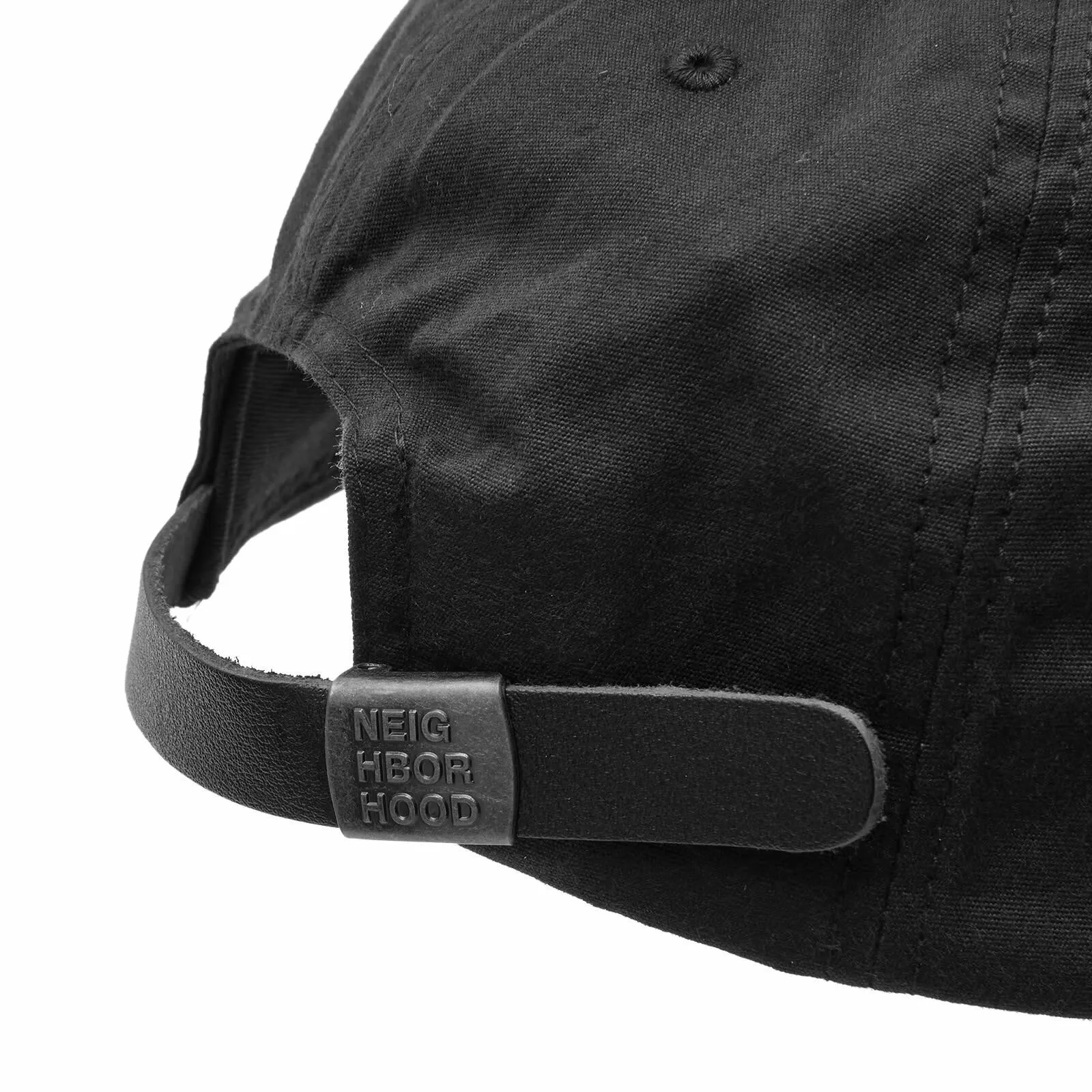 Neighborhood MIL Dad Cap Black