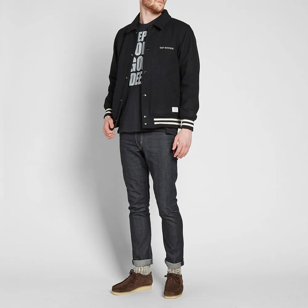 Neighborhood Varsity JacketBlack