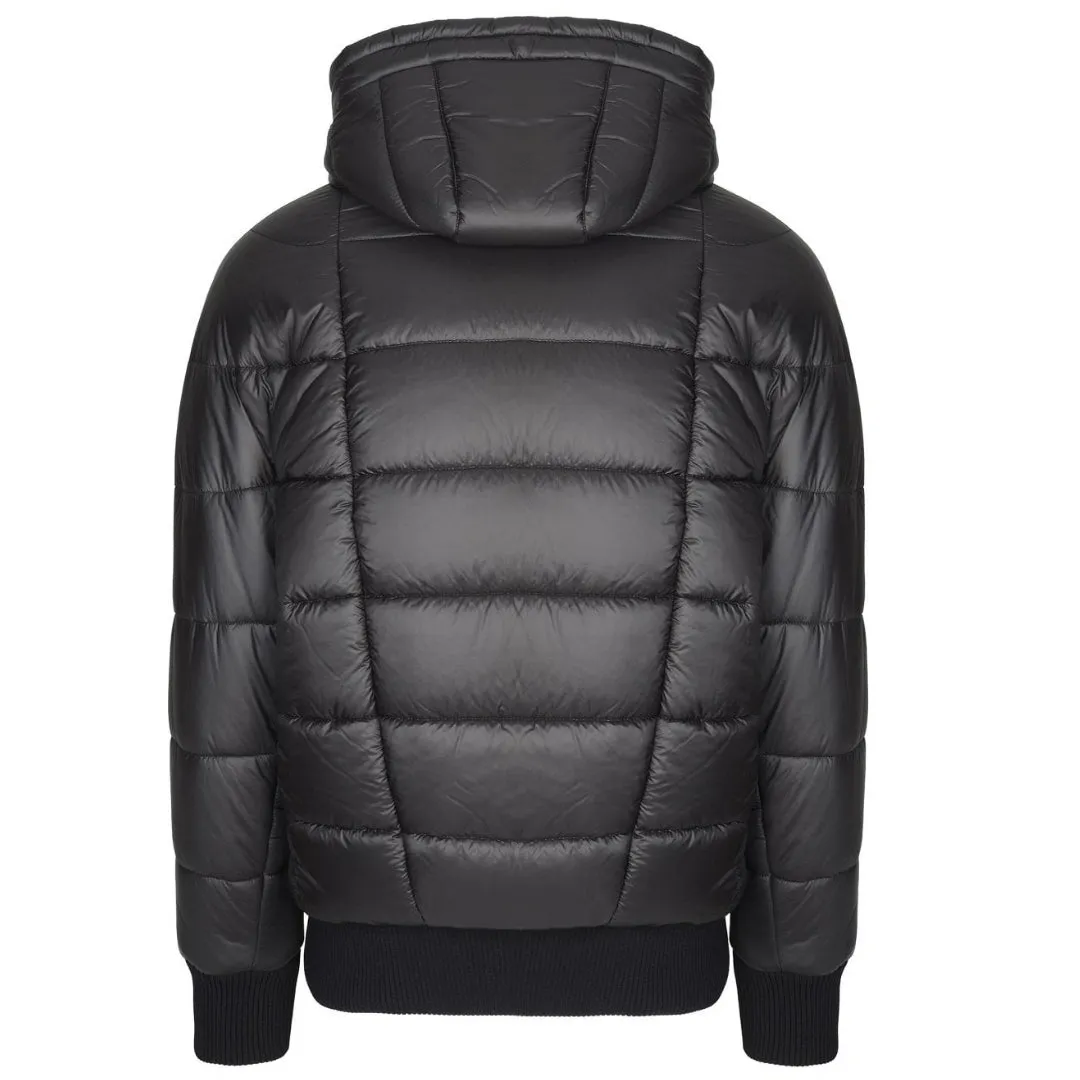 Neil Barrett Hooded Down Black Jacket