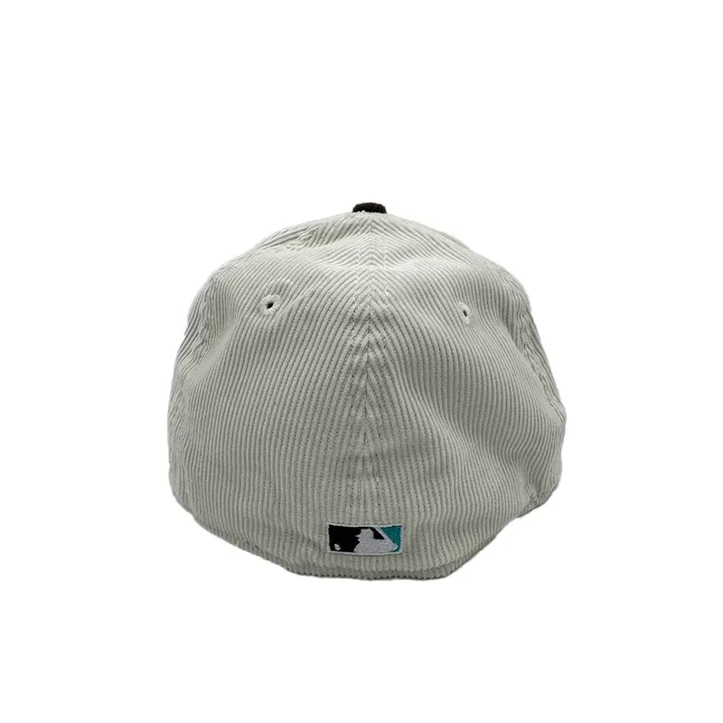 NEW ERA 5950 FLOMARCO CHROME WHITE/CHESTNUT CORDUROY 70785635