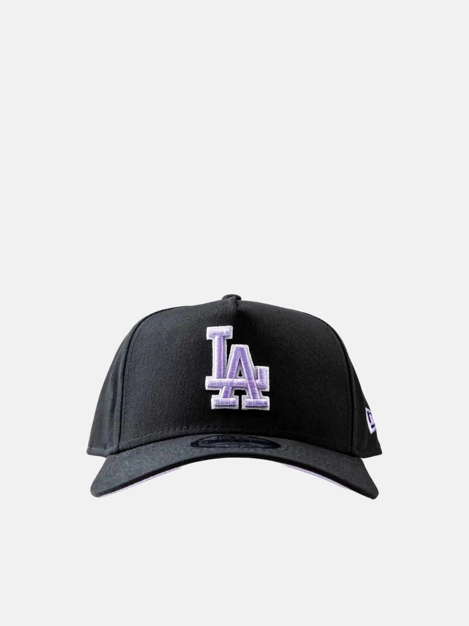 New Era 9FORTY A-Frame Los Angeles Dodgers Snapback - Black / Lilac