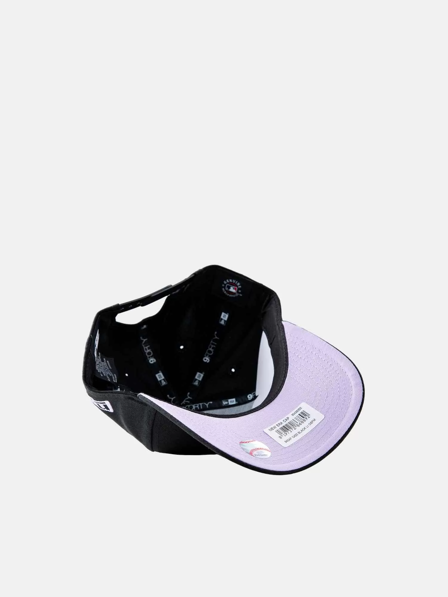 New Era 9FORTY A-Frame Los Angeles Dodgers Snapback - Black / Lilac