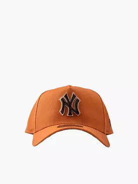 New Era 9FORTY A-Frame New York Yankees Snapback - Salted Caramel