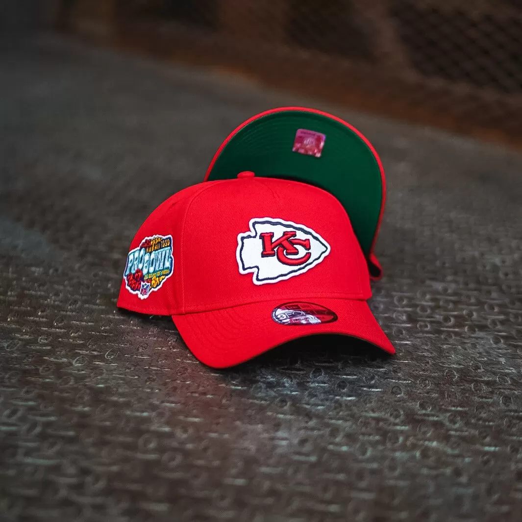 New Era Kansas City Chiefs 1999 Pro Bowl 9FORTY A-Frame Snapback (Red)