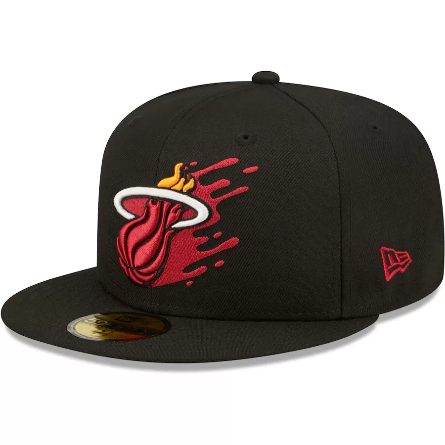 New Era Miami HEAT Splatter Fitted