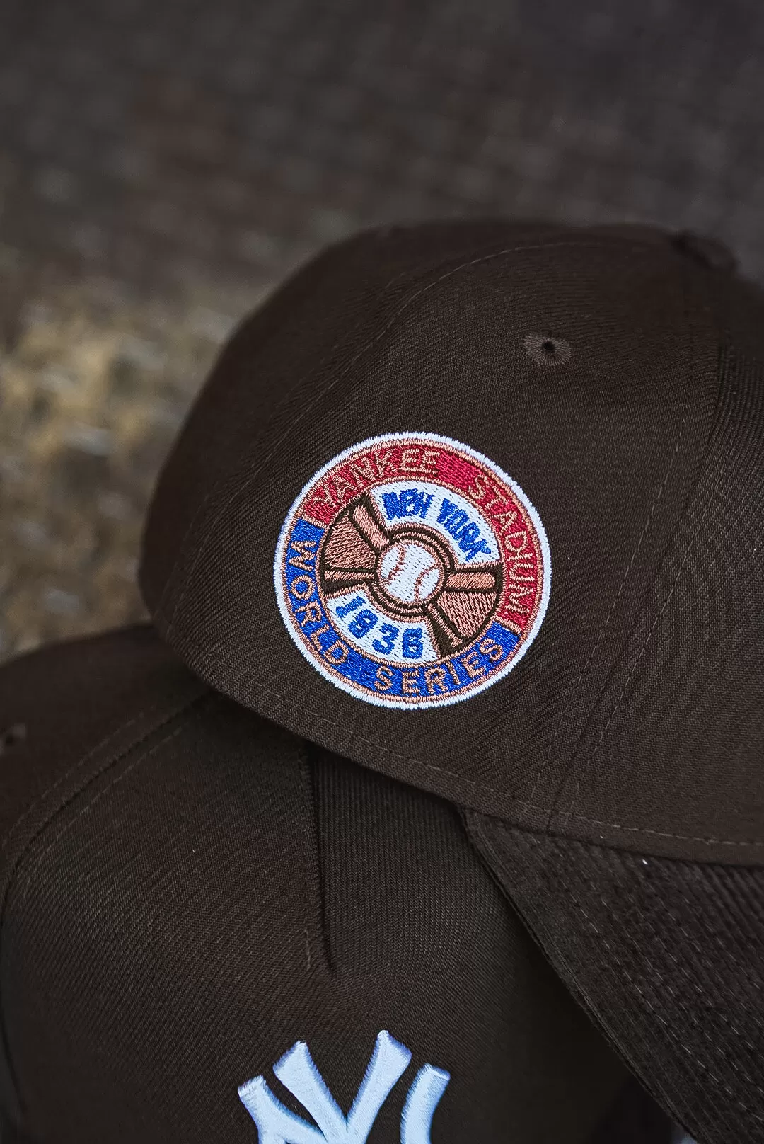 New Era New York Yankees 1936 World Series 9FORTY A-Frame Snapback (Mocha/Corduroy)