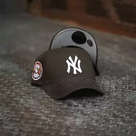 New Era New York Yankees 1936 World Series 9FORTY A-Frame Snapback (Mocha/Corduroy)