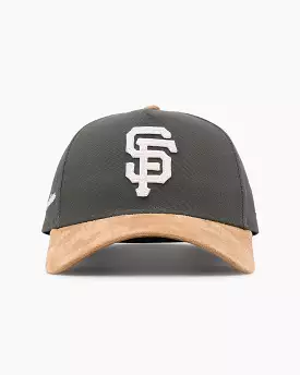 New Era San Francisco Giants 'Moss Canvas Wheat' 9FORTY A-Frame Snapback Moss Canvas/Ivory