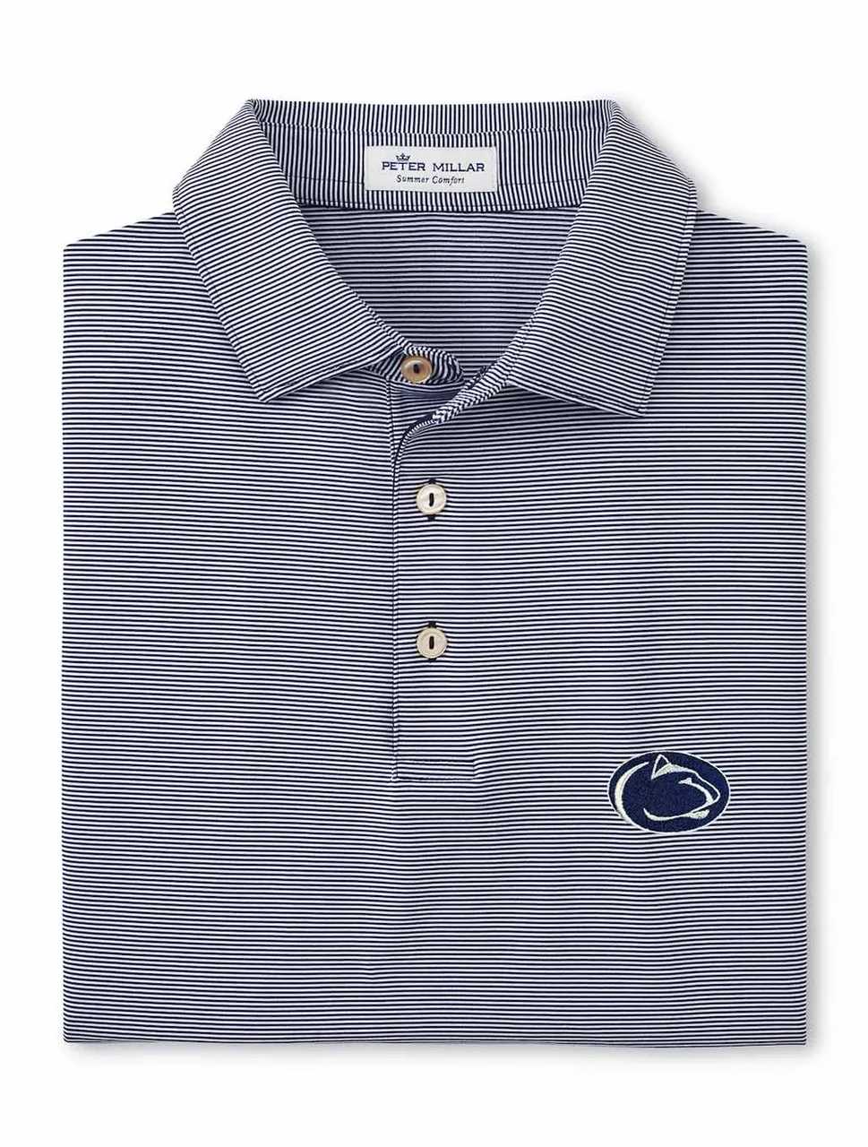 Penn State Jubilee Stripe Polo | Peter Millar