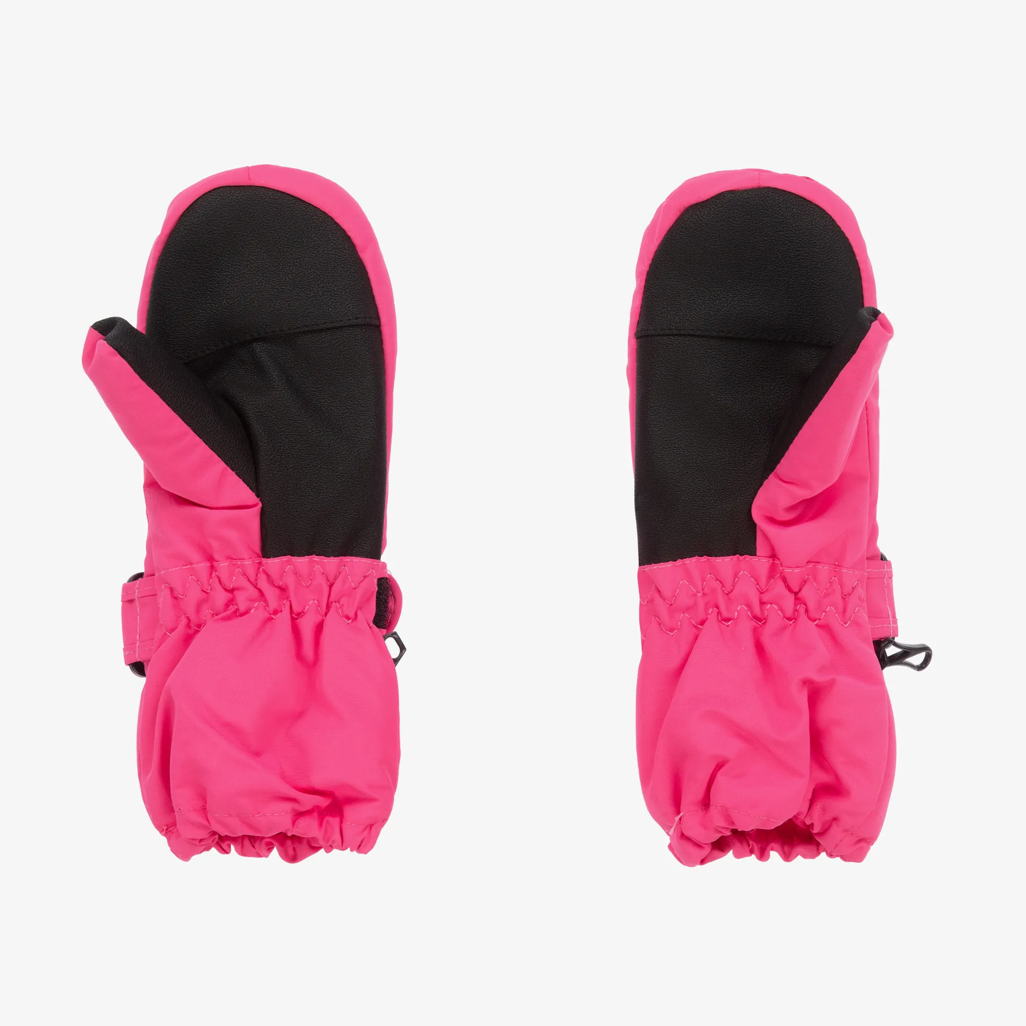 Pink Ski Mittens