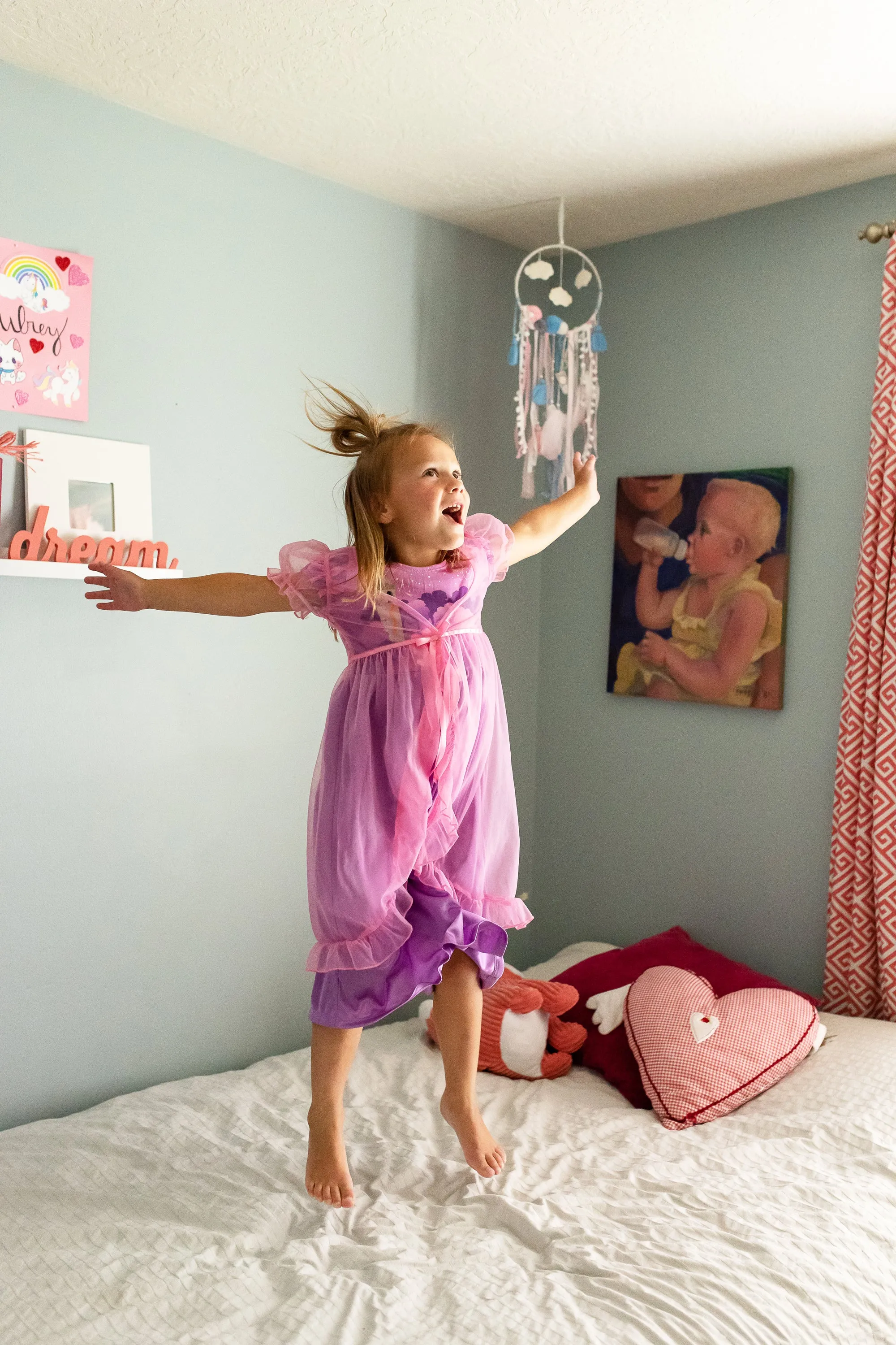 Rapunzel Nightgown with Pink Robe