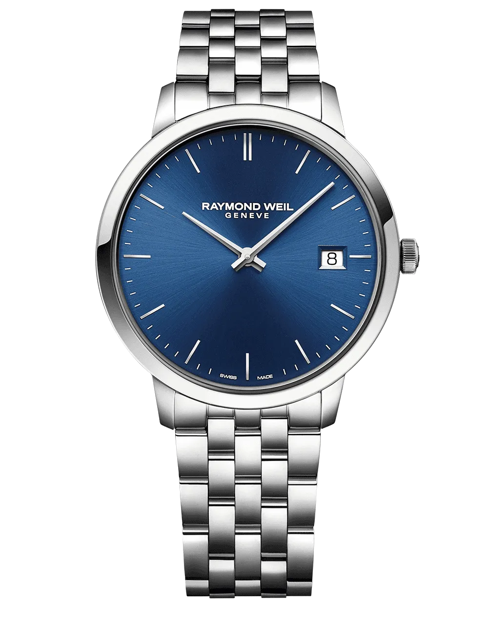 Raymond Weil Toccata Classic Men's Steel Blue Dial Quartz Watch 5585-ST-50001