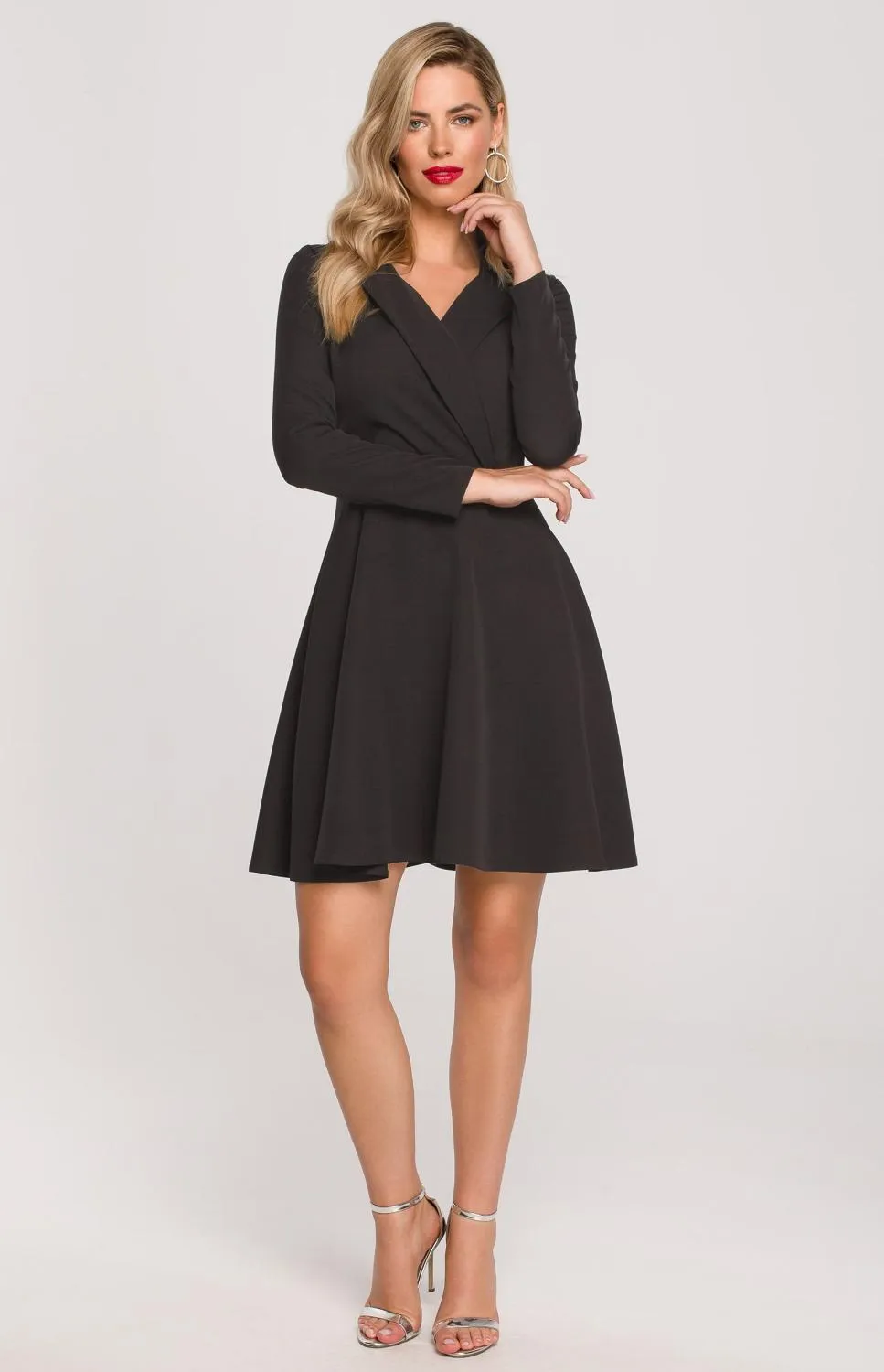 Robe patineuse noire