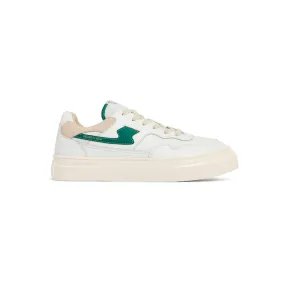 Stepney Workers Club PEARL S-STRIKE LEATHER, White/Green 