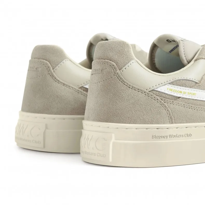 Stepney Workers Club Pearl S-Strike Suede (Light Grey/White)