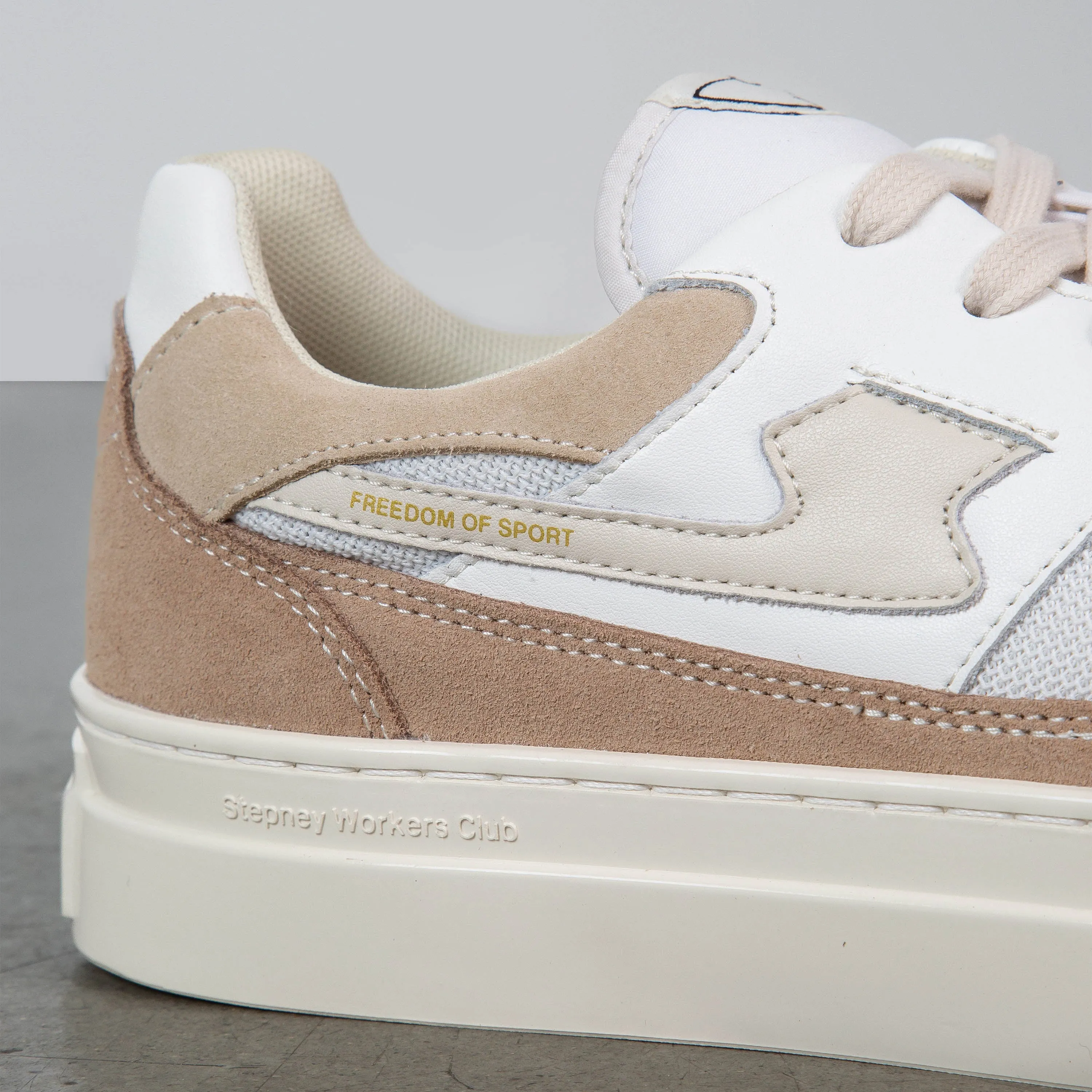 Stepney Workers Club   Pearl S-Strike Suede Mix WHT-ETH (unisex)