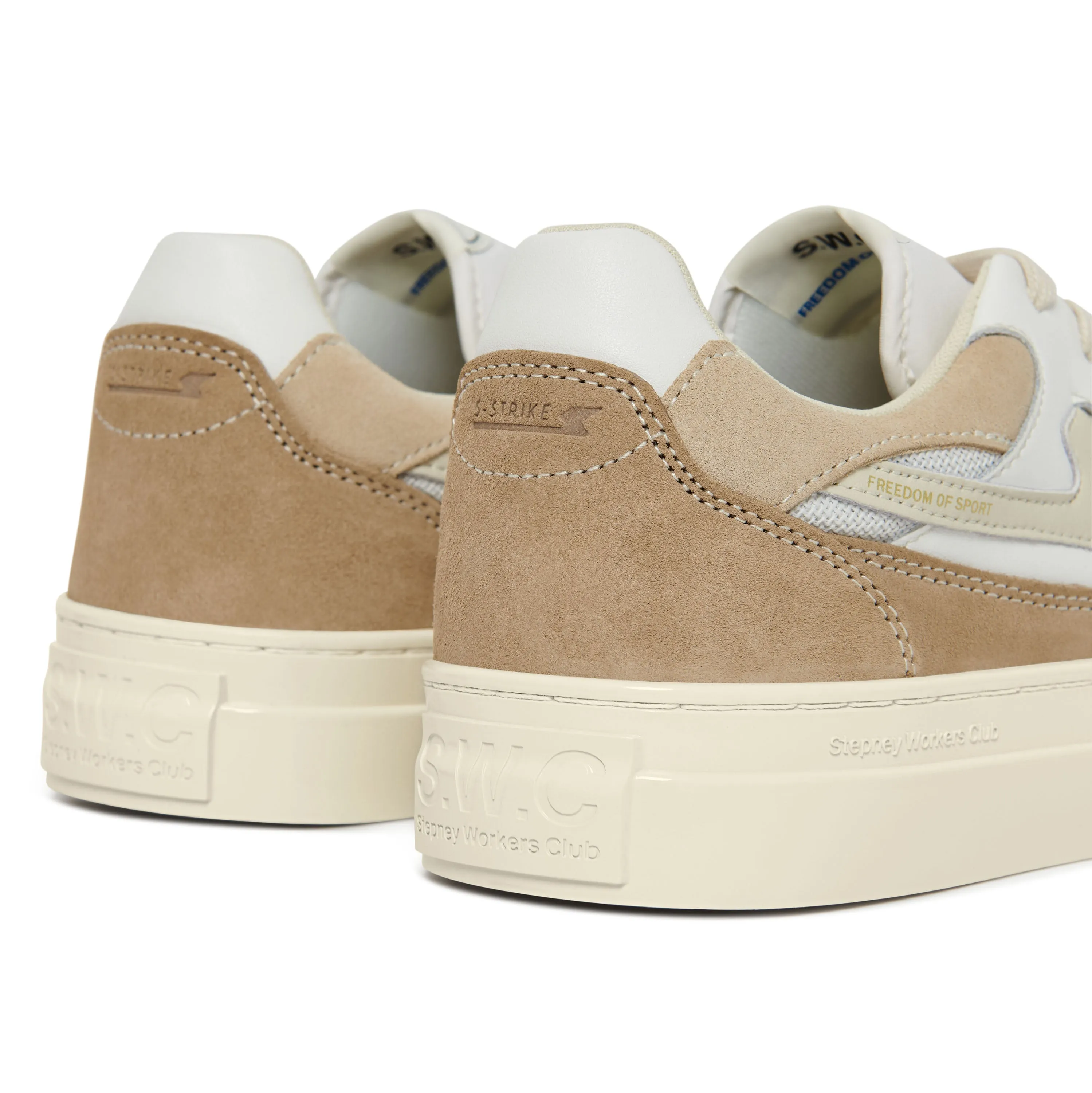 Stepney Workers Club   Pearl S-Strike Suede Mix WHT-ETH (unisex)