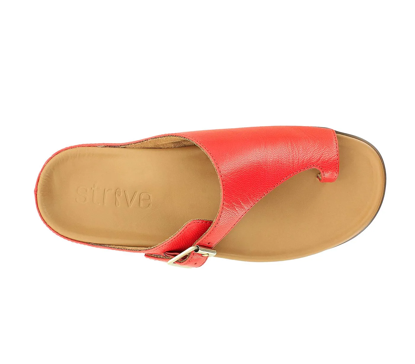 STRIVE JAVA II Scarlet Toe Post Sandal