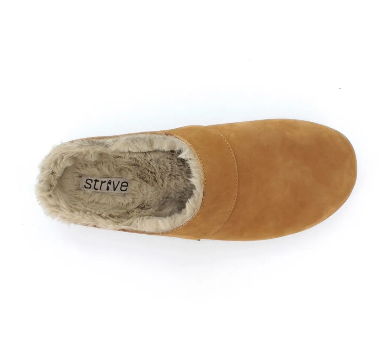 STRIVE Vienna Tan Orthotic Slipper