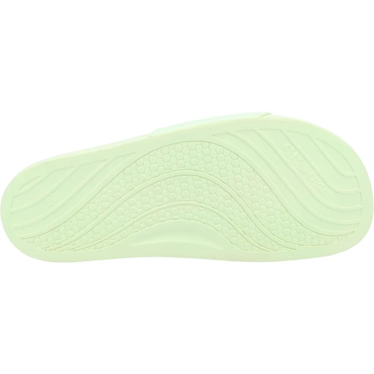 Superga 1908 Clear Identity Slippers Green Primrose