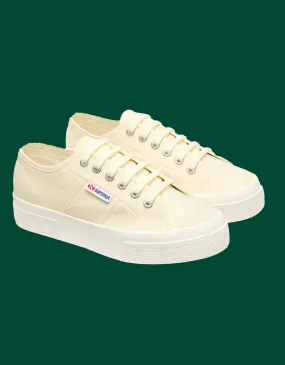 Superga 2750 Platform Trainers Camel