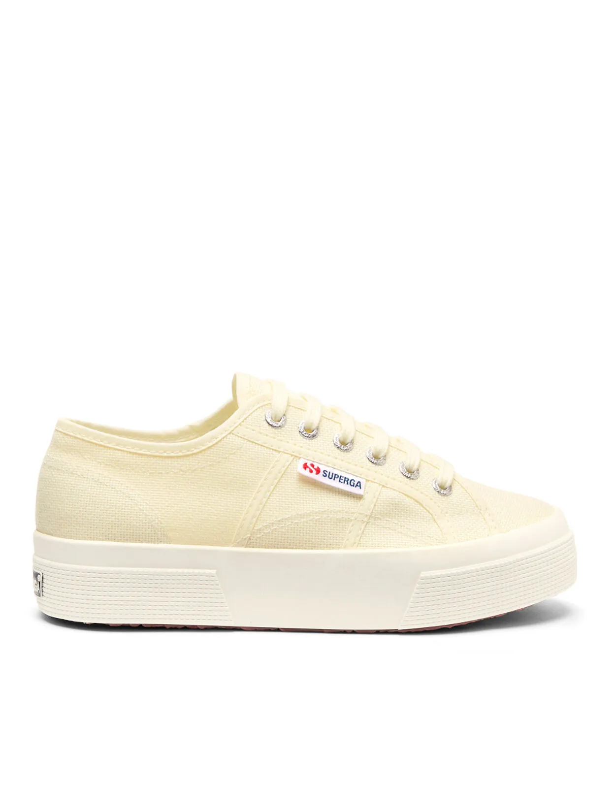 Superga 2750 Platform Trainers Camel