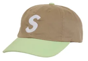 Supreme 2-Tone S Logo 6-Panel Tan