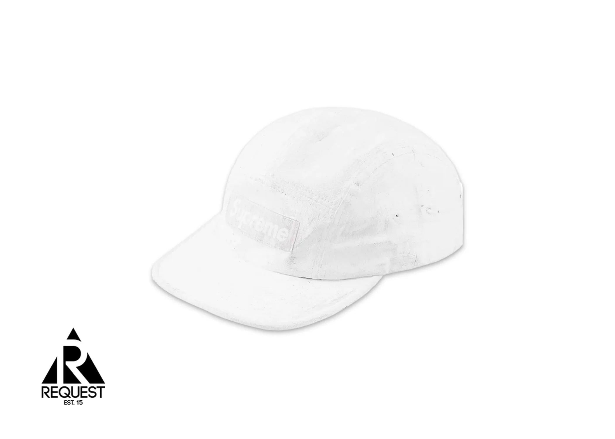 Supreme MM6 Maison Margiela Painted Camp Cap “White”