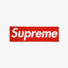 Supreme Sticker 'Box Logo Pixelated' Red 2000